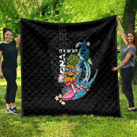 Hawaii Pineapple Surfing Quilt It's in My DNA - Kakau and Polynesian Pattern LT03 - Polynesian Pride