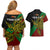 Custom Papua New Guinea East New Britain Province Couples Matching Off Shoulder Short Dress and Hawaiian Shirt PNG Birds Of Paradise Polynesian Arty Style LT03 - Polynesian Pride