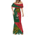 Custom Papua New Guinea East Sepik Province Mermaid Dress PNG Birds Of Paradise Polynesian Arty Style LT03 - Polynesian Pride