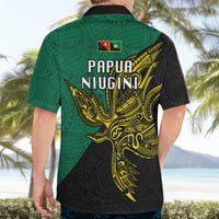 Papua New Guinea Enga Province Hawaiian Shirt PNG Birds Of Paradise Polynesian Arty Style LT03 - Polynesian Pride