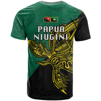 Papua New Guinea Enga Province T Shirt PNG Birds Of Paradise Polynesian Arty Style LT03 - Polynesian Pride