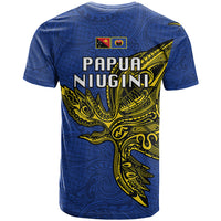 Papua New Guinea Gulf Province T Shirt PNG Birds Of Paradise Polynesian Arty Style LT03 - Polynesian Pride