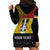 Custom Papua New Guinea Madang Province Hoodie Dress PNG Birds Of Paradise Polynesian Arty Style LT03 - Polynesian Pride