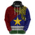 Custom Papua New Guinea Milne Bay Province Hoodie PNG Birds Of Paradise Polynesian Arty Style LT03 - Polynesian Pride