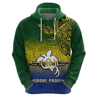 Papua New Guinea Morobe Province Hoodie PNG Birds Of Paradise Polynesian Arty Style LT03 - Polynesian Pride