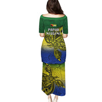 Papua New Guinea Morobe Province Puletasi PNG Birds Of Paradise Polynesian Arty Style LT03 - Polynesian Pride