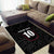 Custom New Zealand Rugby Area Rug Maori All Black Championship 2024 and Silver Fern