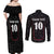 Custom New Zealand Rugby Couples Matching Off Shoulder Maxi Dress and Long Sleeve Button Shirt Maori All Black Championship 2024 and Silver Fern