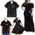 Custom New Zealand Rugby Family Matching Off Shoulder Maxi Dress and Hawaiian Shirt Maori All Black Championship 2024 and Silver Fern