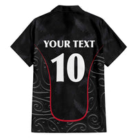 Custom New Zealand Rugby Family Matching Summer Maxi Dress and Hawaiian Shirt Maori All Black Championship 2024 and Silver Fern LT03 - Polynesian Pride