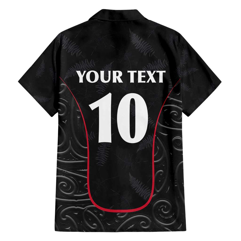 Custom New Zealand Rugby Family Matching Tank Maxi Dress and Hawaiian Shirt Maori All Black Championship 2024 and Silver Fern LT03 - Polynesian Pride