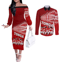tonga-rugby-couples-matching-off-the-shoulder-long-sleeve-dress-and-long-sleeve-button-shirts-sipi-tau-dance-ngatu-pattern