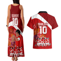 personalised-tonga-rugby-couples-matching-tank-maxi-dress-and-hawaiian-shirt-sipi-tau-dance-coat-of-arms-ngatu-pattern