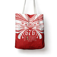 Tonga Rugby Tote Bag Sipi Tau - Six Seven Six to the World LT03 - Polynesian Pride