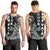 Cook Islands Vaa Polynesian Art Tattoo Men Tank Top Black Color