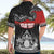 Personalised The Kingitanga - Maori King Movement Hawaiian Shirt Te Paki-o-Matariki with Silver Ferns and Polynesian Art Tattoo