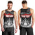 Personalised The Kingitanga - Maori King Movement Men Tank Top Te Paki-o-Matariki with Silver Ferns and Polynesian Art Tattoo