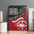 Maori Kotahitanga Canvas Wall Art Aotearoa Spirit with Maori Mask and Polynesian Art Tattoo