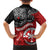 Maori Kotahitanga Hawaiian Shirt Aotearoa Spirit with Maori Mask and Polynesian Art Tattoo