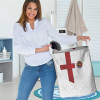 Tonga Ngatu Art Rugby Mate Ma'a Laundry Basket - Polynesian Pride