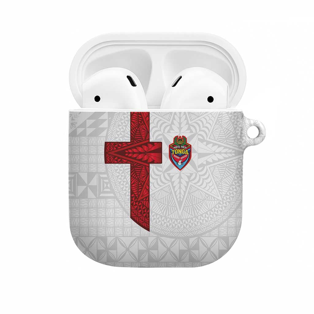Tonga Ngatu Art Rugby Mate Ma'a AirPods Case - Polynesian Pride