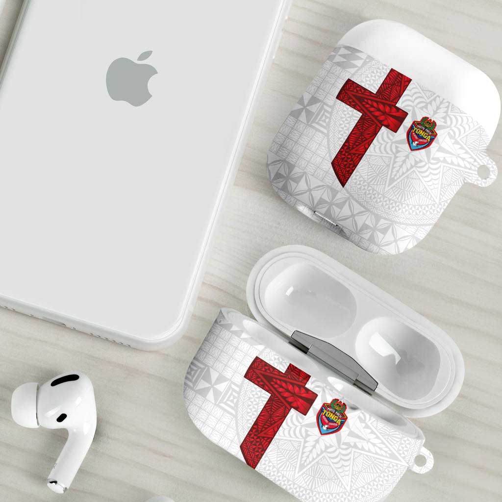 Tonga Ngatu Art Rugby Mate Ma'a AirPods Case - Polynesian Pride