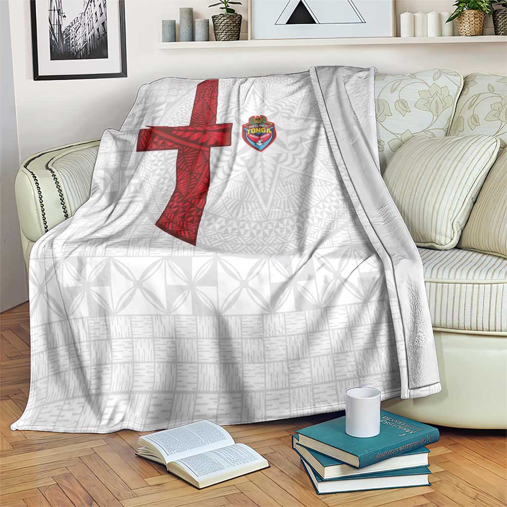 Tonga Ngatu Art Rugby Mate Ma'a Blanket - Polynesian Pride