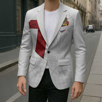 Custom Tonga Ngatu Art Rugby Mate Ma'a Blazer - Polynesian Pride