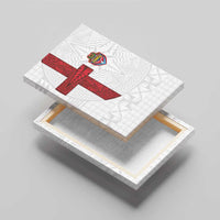 Tonga Ngatu Art Rugby Mate Ma'a Canvas Wall Art - Polynesian Pride