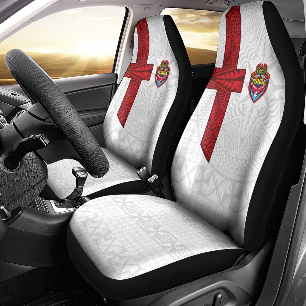 Tonga Ngatu Art Rugby Mate Ma'a Car Seat Cover - Polynesian Pride