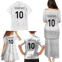 Custom Tonga Ngatu Art Rugby Mate Ma'a Family Matching Puletasi and Hawaiian Shirt - Polynesian Pride