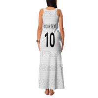 Custom Tonga Ngatu Art Rugby Mate Ma'a Family Matching Tank Maxi Dress and Hawaiian Shirt - Polynesian Pride