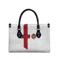 Tonga Ngatu Art Rugby Mate Ma'a Leather Bag - Polynesian Pride