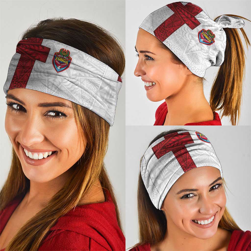 Tonga Ngatu Art Rugby Mate Ma'a Neck Gaiter - Polynesian Pride