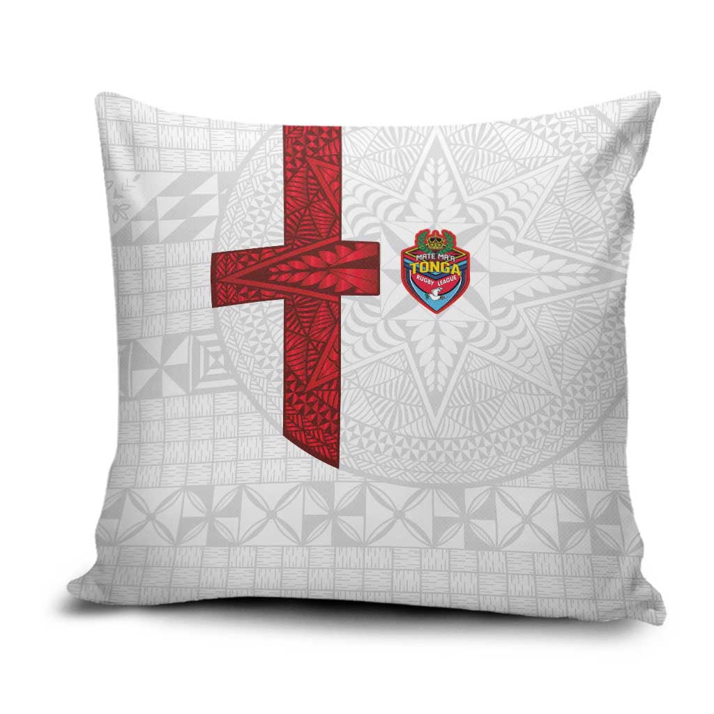 Tonga Ngatu Art Rugby Mate Ma'a Pillow Cover - Polynesian Pride