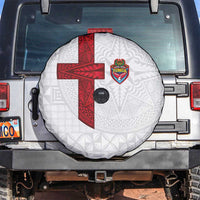 Tonga Ngatu Art Rugby Mate Ma'a Spare Tire Cover - Polynesian Pride