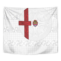 Tonga Ngatu Art Rugby Mate Ma'a Tapestry - Polynesian Pride