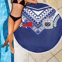 Samoa Rugby Beach Blanket Pacific Motifs - Polynesian Pride