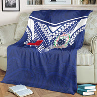 Samoa Rugby Blanket Pacific Motifs - Polynesian Pride