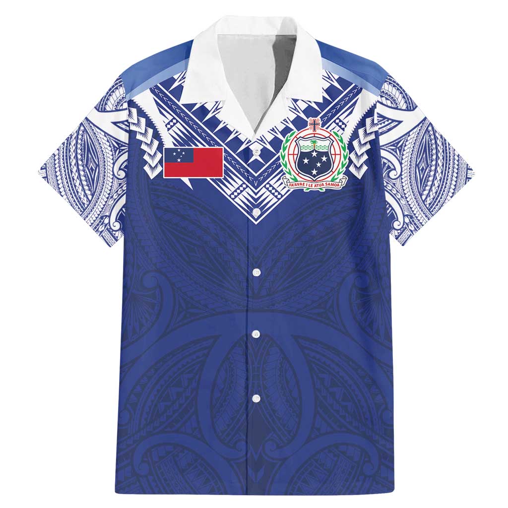 Custom Samoa Rugby Family Matching Mermaid Dress and Hawaiian Shirt Pacific Motifs - Polynesian Pride