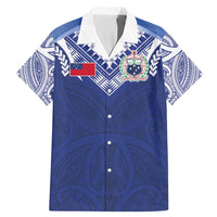 Custom Samoa Rugby Family Matching Mermaid Dress and Hawaiian Shirt Pacific Motifs - Polynesian Pride