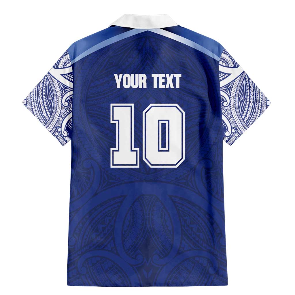 Custom Samoa Rugby Family Matching Mermaid Dress and Hawaiian Shirt Pacific Motifs - Polynesian Pride