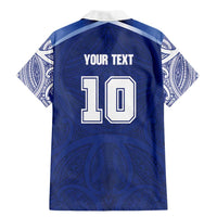 Custom Samoa Rugby Family Matching Mermaid Dress and Hawaiian Shirt Pacific Motifs - Polynesian Pride