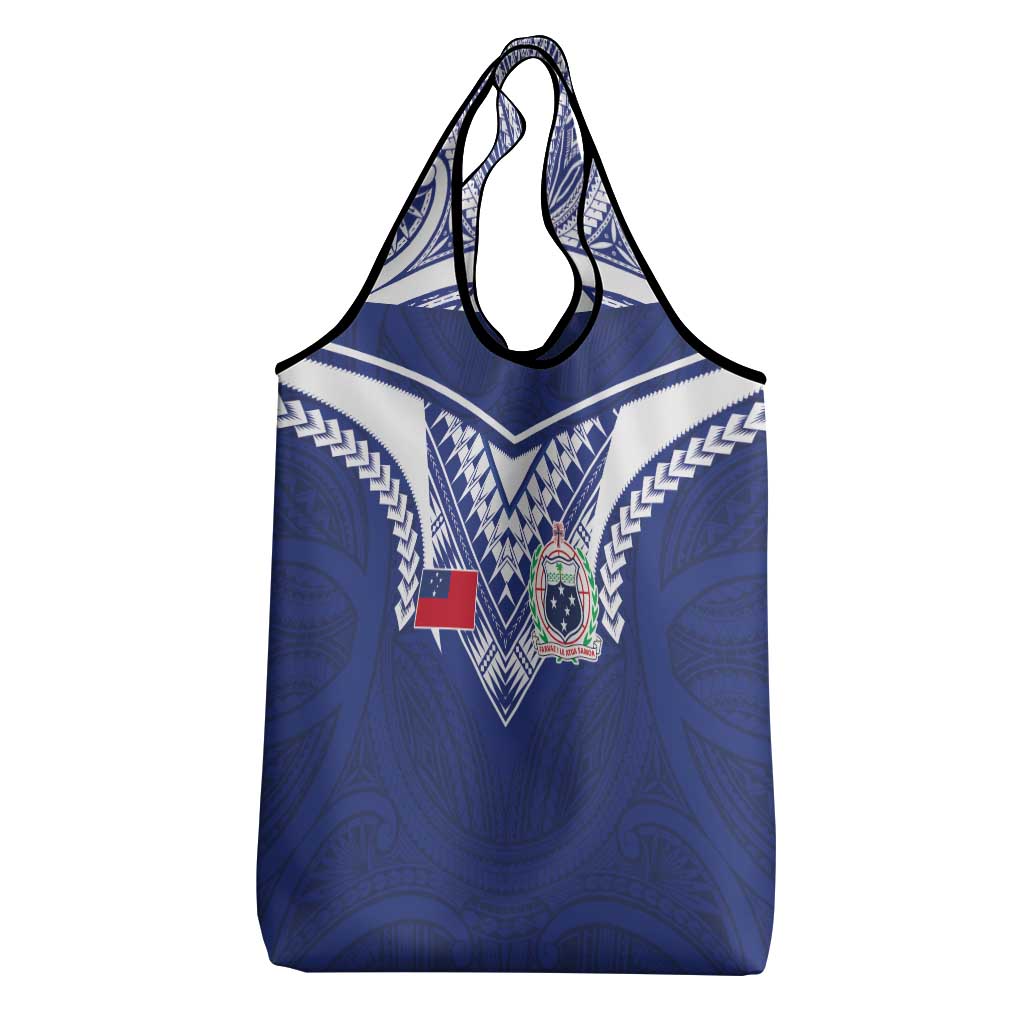 Samoa Rugby Grocery Bag Pacific Motifs - Polynesian Pride