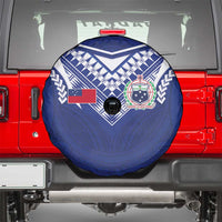 Samoa Rugby Spare Tire Cover Pacific Motifs - Polynesian Pride