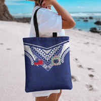 Samoa Rugby Tote Bag Pacific Motifs - Polynesian Pride