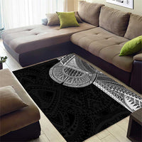 Samoan Tatau Area Rug Art Tribal Traditional Tattoos - Polynesian Pride