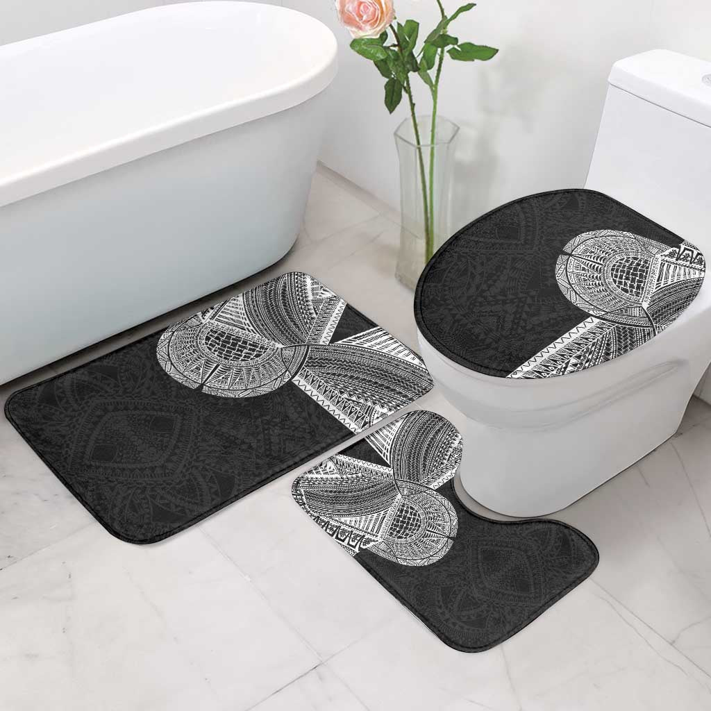 Samoan Tatau Bathroom Set Art Tribal Traditional Tattoos - Polynesian Pride