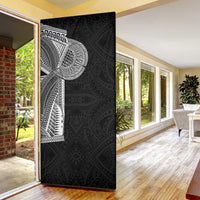 Samoan Tatau Door Cover Art Tribal Traditional Tattoos - Polynesian Pride