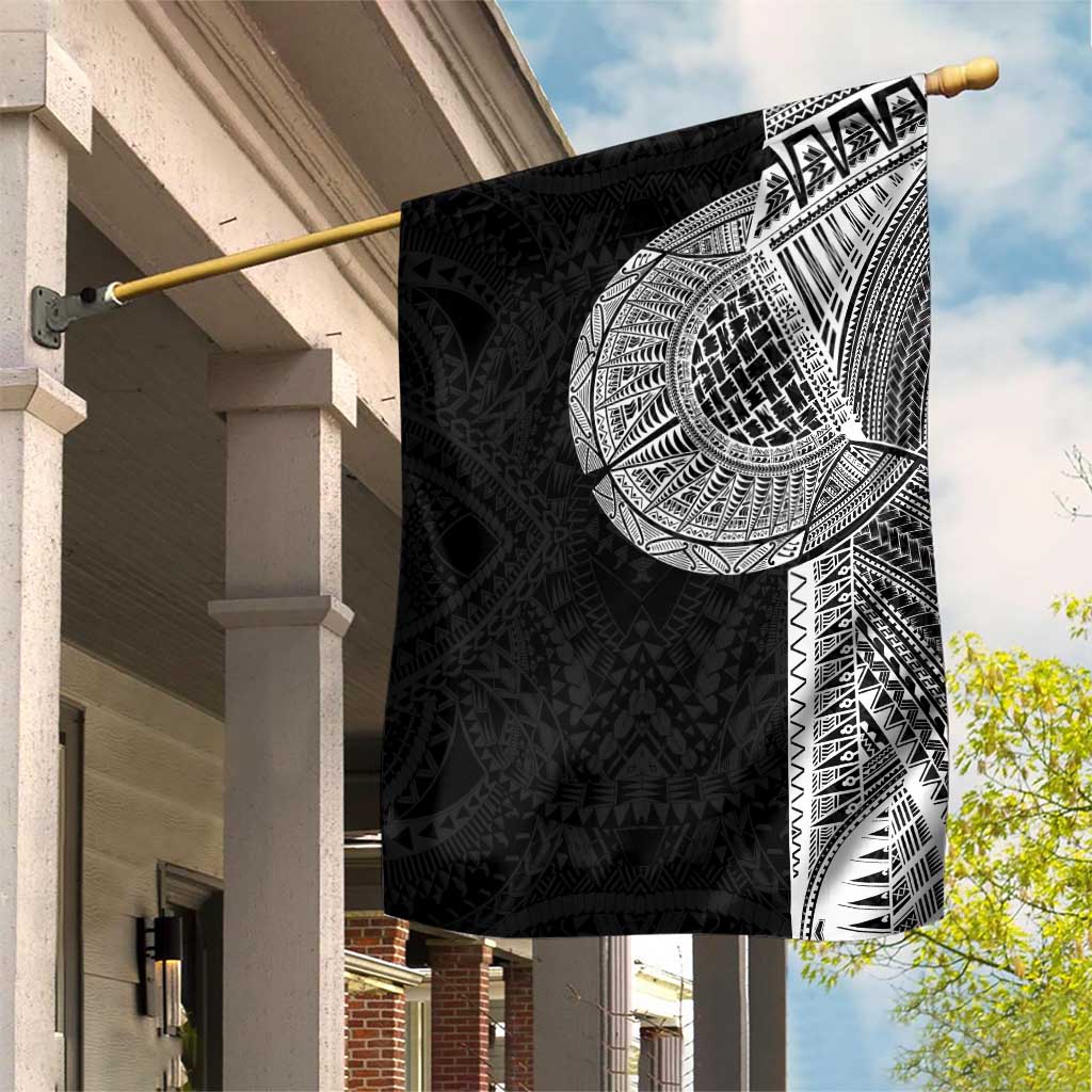 Samoan Tatau Garden Flag Art Tribal Traditional Tattoos - Polynesian Pride